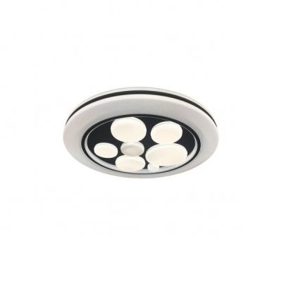 Milagro plafon LED Bubbles 48W 3600lm 3000K/6000K czarno/biały ML6195 (ML6195)