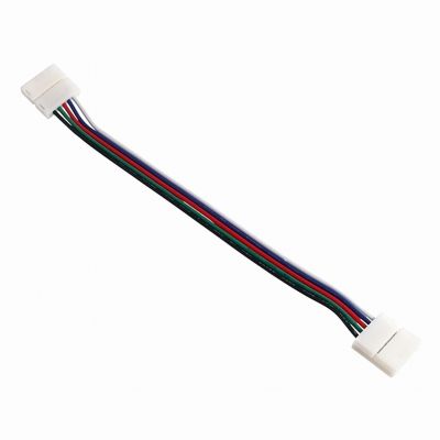 Złączka LED RGBW 12mm dwustronna z przewodem LH-9/17 ORNO (LH-9/17)