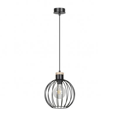 Emibig lampa wisząca BARBADO 1 BLACK E27 60W MAX 754/1 (754/1)