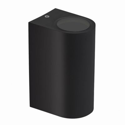 Oprawa elewacyjna Parete GU10 x2 Dwukierunkowy kinkiet 250V IP54 150 x 73 x 95mm czarny  SLIP007006 Spectrum Led (SLIP007006)
