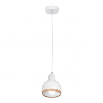 Milagro lampa wisząca Oval E27 biała MLP7043 (MLP7043)