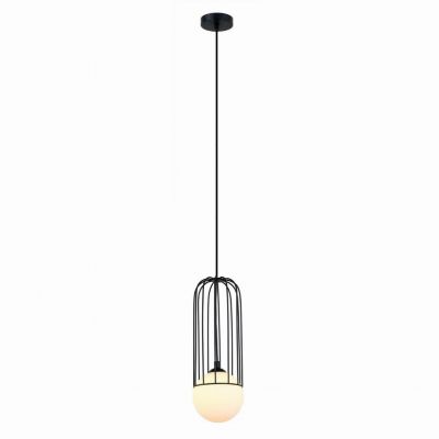 ITALUX lampa wisząca Simon G9 25W 220-240V IP20 kolor - czarny (MDM-3938/1 BK)