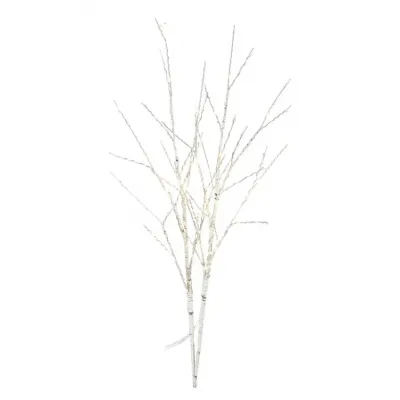 Ozdoba świąteczna 2x gałązka brzozy 60 cm 3x AA IP44 ciepła biel IP20 timer EMOS (DCTW26)