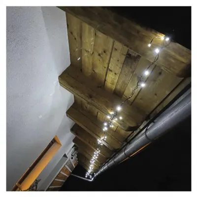 Lampki choinkowe Classic 80 LED 8m zimna biel IP44 8 programów timer EMOS (D4AC22)