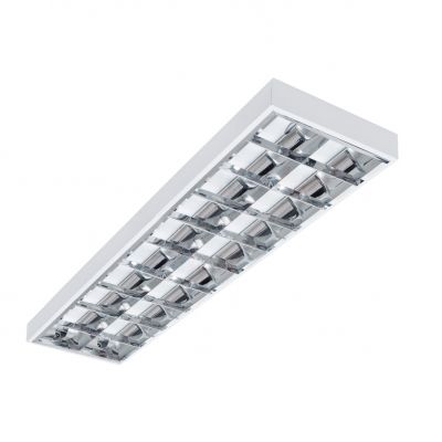 Oprawa nasufitowa rastrowa RSTR 236/4LED/ NT RAST.4LED pod 2 świetlówki LED 1200mm 31058 /2szt./ KANLUX (31058)