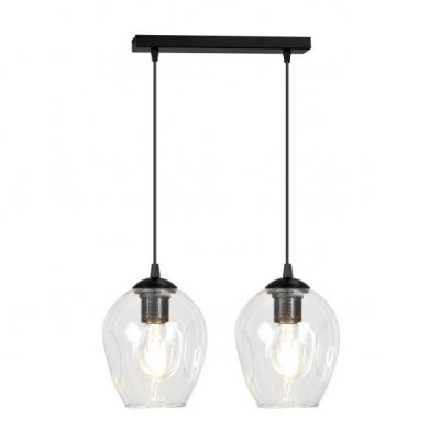 Emibig lampa wisząca Istar 2 2xE27 czarna 679/2 (679/2)