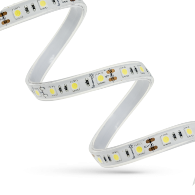 PASEK LED 48W 5050 60LED CW 5 lat 1m (rolka 5m) -w silikonie  WOJ+12216 Spectrum Led (WOJ+12216)