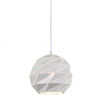ITALUX lampa wisząca Palermo E27 40W 220-240V IP20 kolor - biały (PND-2424-1S-WH)