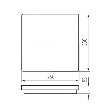Plafoniera LED z czujnikiem ruchu 24W neutralna BENO 1920lm IP54 Grafitowy 33347 KANLUX (33347)