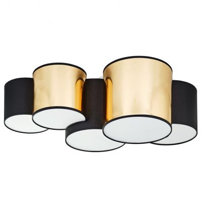 Tk Lighting lampa sufitowa Mona Gold 5xE27 max 15W (3447)