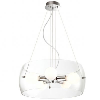 ITALUX lampa wisząca Lemio E27 60W 230V IP20 kolor - chrom (MA05020C-005)