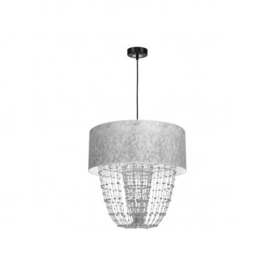 Milagro lampa wisząca Almeria E27 srebrna MLP6437 (MLP6437)