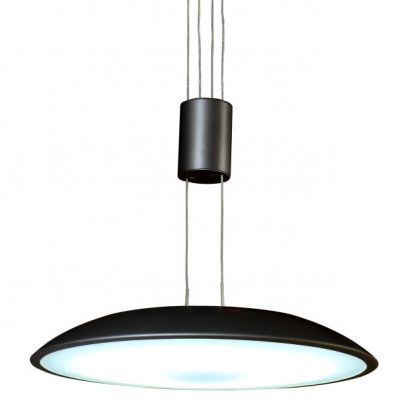 ITALUX lampa wisząca Visco LED, zintegrowany 6W 400 lm 3000K IP20 kolor - czarny (MD13119-01B)