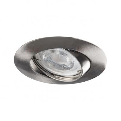 Oprawa sufitowa punktowa 1x50W GX5,3 IIIkl. 12V IP20 CTX-DT02B-C/M matowy chrom 2593 KANLUX (2593)