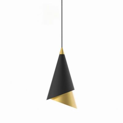 ITALUX lampa wisząca Raalto LED, zintegrowany 7.7W 220-240V 290 lm 3000K IP20 kolor - czarny, złoty (PND-433128-1B)