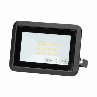 FARO LED 10W naświetlacz 800lm, IP65, 4000K, aluminium + szkło AD-NL-6252BL4 ORNO (AD-NL-6252BL4)