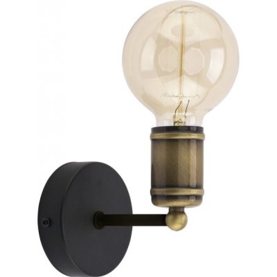 TK-Lighting kinkiet  RETRO czarno-złoty/ 1xE27 1900 (1900)