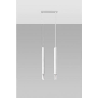 Sollux Lampa wisząca WEZYR 2 biała SL.0958 (SL.0958)