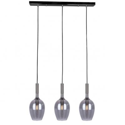 Milagro lampa wisząca Tango Smoked 3xE14 chrom ML6166 (ML6166)
