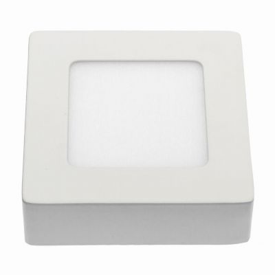 ALGINE ECO LED SQUARE 230V 6W IP20 WW SUFITOWE biała ramka NATYNKOWA  SLI035022WW Spectrum Led (SLI035022WW)