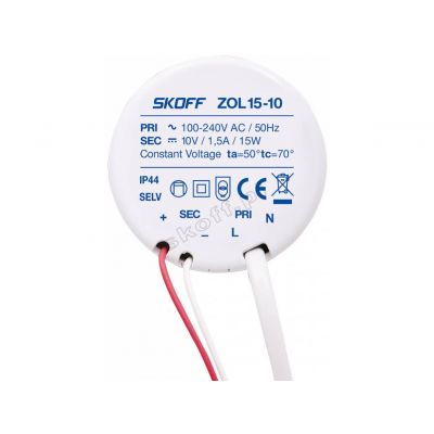 Zasilacz ZOL15 10V 15W do puszki fi60 ZL-015-C-1-1-ML-PL-01 SKOFF (ZL-015-C-1-1-ML-PL-01)