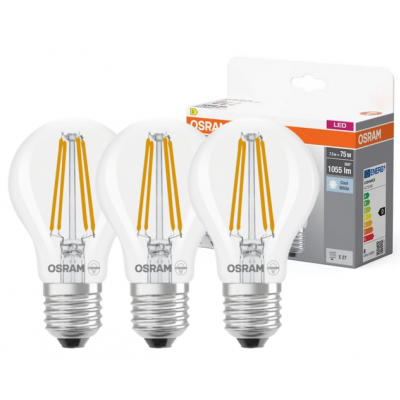 Żarówka LED /3szt./ E27 7,5W=75W 1055lm 4000K neutralna biel OSRAM (4058075592377)