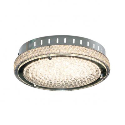 ITALUX plafon Nino Round LED, zintegrowany 17W 1360 lm 3000K IP20 kolor - chrom (C98000Y-17W)