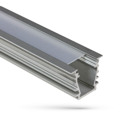 Profil Aluminiowy WOJDEEP z osłoną mleczną 1mb Klosz B  WOJ+01708 Spectrum Led (WOJ+01708)