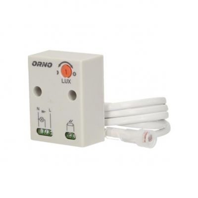 Czujnik zmierzchowy z hermetyczną zewnętrzną sondą, IP65, 2300W OR-CR-233 ORNO (OR-CR-233)