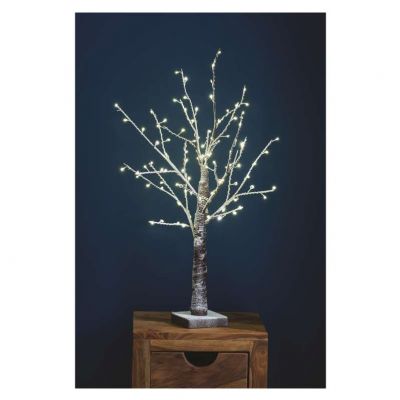 Świąteczne drzewko 96LED 60cm ciepła biel IP20 timer EMOS (DCTW09)
