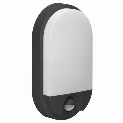 NEFRYT LED 15W, oprawa ogrodowa z czujnikiem ruchu, 1100lm, IP54, 4000K, czarna AD-OP-6147BLPMR4 ORNO (AD-OP-6147BLPMR4)