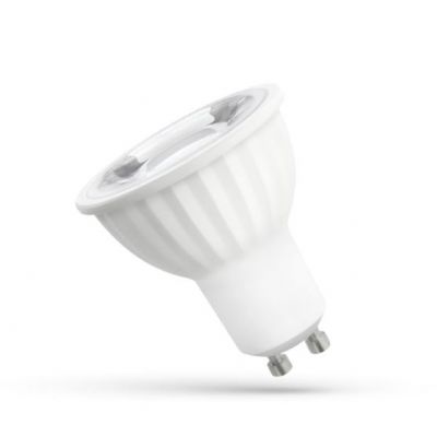 Żarówka LED z soczewką GU10 6W 45st 3000K ciepła biel  WOJ+14092 Spectrum Led (WOJ+14092)