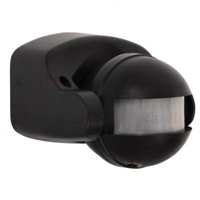 Czujnik ruchu 1200W 165st.ALER JQ-30-B IP44 czarny 00461 KANLUX (461)
