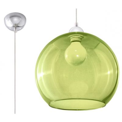 Sollux Lampa wisząca BALL zielona SL.0254 (SL.0254)