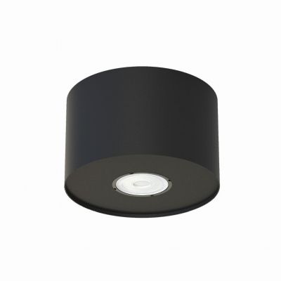 Nowodvorski Lampa sufitowa punktowa czarna POINT S (7603)