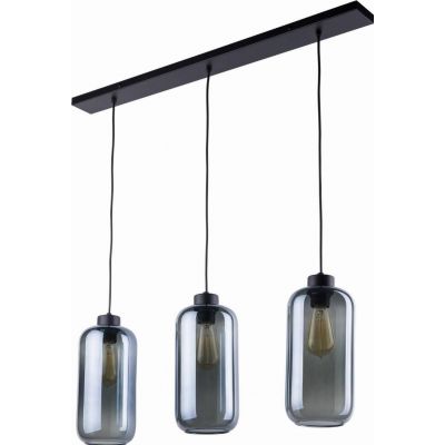 TK-Lighting lampa wisząca Marco 3xE27 max 60W czarna/grafit (2078)