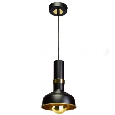 Milagro lampa wisząca Margo E27 czarno/złota MLP6209 (MLP6209)