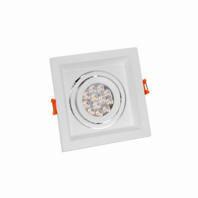 MDD Mini Uno GU10 250V IP20 110x110x40mm biały  SLIP002005 Spectrum Led (SLIP002005)