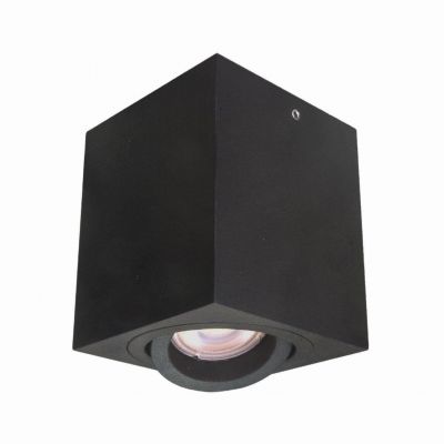 ITALUX lampa natynkowa Emilio GU10 50W 230V IP20 kolor - czarny (IT8004S1-BK)