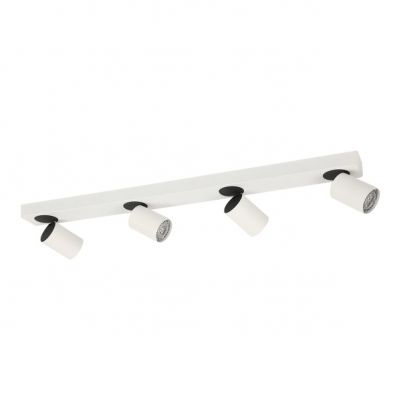 ITALUX spotlight Federica GU10 25W AC220-240V IP20 kolor - biały piaskowany, czarny piaskowany (SPL-3001A-4-WH)