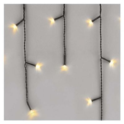 Lampki choinkowe sople XMAS różne tryby 9W 600LED 10m IP44 ciepły biały D4CW03 EMOS (D4CW03)