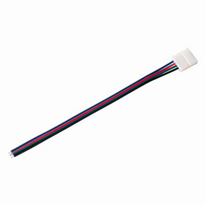 Złączka LED RGBW 12mm jednostronna z przewodem LH-9/11 ORNO (LH-9/11)