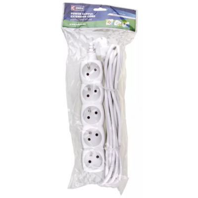 Przedłużacz 5 gniazd 5m P0515 EMOS (P0515)