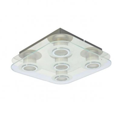 ITALUX plafon Flavio LED, zintegrowany 5,5W 220-240V 400 lm 3000K IP20 kolor - chrom (MD14088-05F CH)