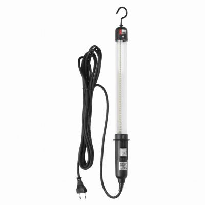 Lampa warsztatowa 40 LED 8,5W, 500lm, IP44, 6000K, przewód 2x0,75mm2 - 5m AD-NR-6069L6 ORNO (AD-NR-6069L6)