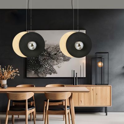 Emibig Lampa wisząca SOHO  4 BL GRAFIT E14 10W MAX LED 1302/4 (1302/4)