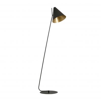 Emibig Lampa podłogowa EON 1BL GOLD E27 15W MAX LED  1305/LP1 (1305/LP1)