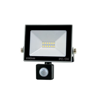 Naświetlacz SMD LED z czujnikiem ruchu KROMA LED S 10W GREY 4500K IDEUS (03772)