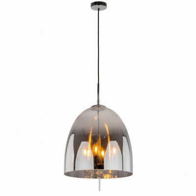 ITALUX lampa wisząca Alan E14 60W 220V IP20 kolor - chrom (MD-OYD-10310B-SP4 SMOKEY)