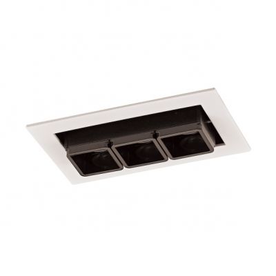 ITALUX lampa wpuszczana sufitowa Harper LED, zintegrowany 6W AC:220-240V 350 lm 3000K IP20 kolor - b (SL74113/6W S-WH)